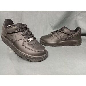 Nike Kids Force 1 Low Easyon (PS) Sneakers Black Size 13.5c NEW NO BOX!